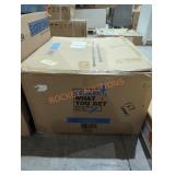 Black Swivel Padded Metal Outdoor Dining Chair