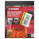Husky 12 volt inflator with auto shut off
