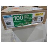 Simens 100amps Main Breaker