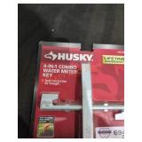 Husky 4 in 1 combo water meter key