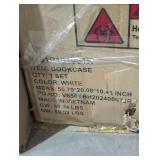 White Bookcase 50.79" x 20.08" x 10.43"