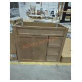 Vanity MISSING TOP 36"L x 21 1/2" W x 30" H