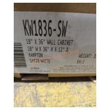 36" Wall Cabinet :UNOPENED BY ROCKEY TEAM, Could