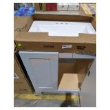 24" Grey Vanity combo