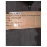 36"ï¿½12"ï¿½24" Wall Bridge Cabinet