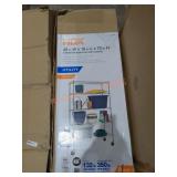 48" x 18" x 72" 5-Shelf Storage Unit With Casters