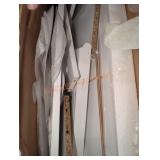 13.5"W x 8"D x 65"H Free Standing Floor Shelf