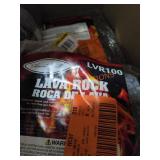 Box lot lava rock