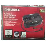 Husky 120 volt inflator with auto shutoff