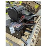 2 master built smokers and 1 char-griller grill