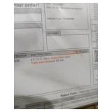 72in Black Sliding Barn Door Track With Hardware