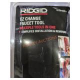 Ridgid easy change faucet tool