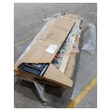 Skid Storm Door, King Slat Bed, Plastic Shutters