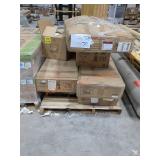 Skid 20x12 Pergola, 36" Cabinet, Sofa Pieces,