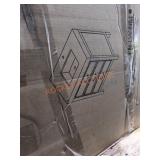 Skid Lot Fir Wood BROWN BATHROOM VANITY WITH SINK