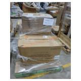 Skid Lot Of Assorted Microwaves & Vent Hood