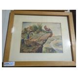 "The Gay Philosopher" Henry Major Framed Art Print