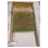 Vintage "The Brass King" National Washboard