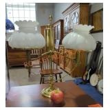 Vintage Double Arm Student Lamp