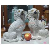 Antique 19th Century Staffordshire Dog Statues