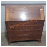 Vintage Chippendale style secretary desk