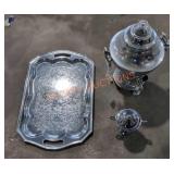 Vintage Chrome coffee set