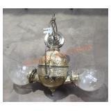 Antique Double Arm Lamp