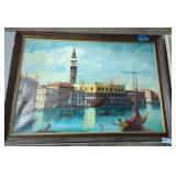 Framed Original Landscape Painting