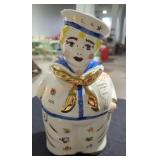 1992 Shawnee Pottery USN Sailor Boy GOB Gold