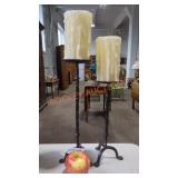 Wrought Iron Candle Sticks - Qty 2