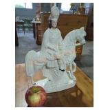 Antique Staffordshire Hunter on Horse figurine