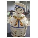 Shawnee Pottery USN Sailor Boy GOB Gold Trim