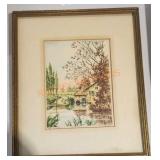 Pierre Paris Etching Signed Print