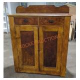 44"W ï¿½ 18"D ï¿½ 54"H Antique Jelly Cupboard