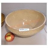 Vintage yellowware mixing bowl