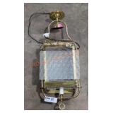 Victorian hanging harp lantern