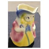 Vintage Shawnee pottery little Bo peep pitcher