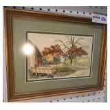 Landscape Original Watercolor Painting