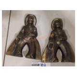 Heavy Metal Cowboy Bookends