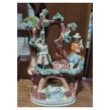 Staffordshire Swan in Crown Pottery