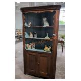 Antique Corner piece 24"L x 43"W x 79.5"H