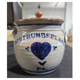 "Northumberland PA" Stoneware Crock