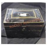 Vintage Metal Document box
