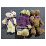 Three Small Purple Boyd