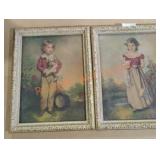 Vintage Jane Freeman Prints - Qty 2