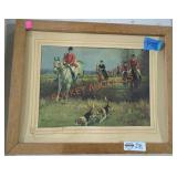 "Over Field and Fence" John Sanderson-Wells Print