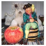 Vintage thorley toby jug, bone china