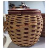 Longaberger canister strawberry basket