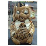 Vintage Elephant in Necktie/Hat Cookie Jar