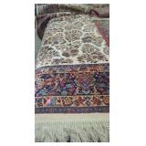 Large Ornate Vintage Area Rug